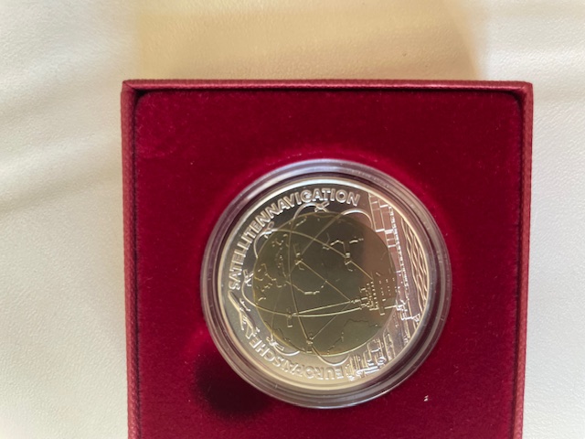 Österreich 25 Euro Niob-Münze 2006 - Europäische Satellitennavigation
