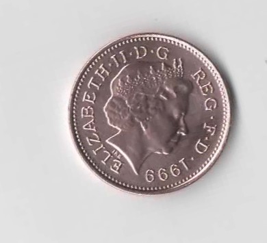  Großbritannien 1 Penny 1999 (N396)   