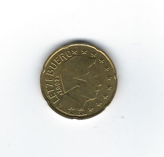  Luxemburg 20 Cent 2002   