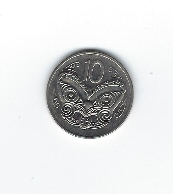  Neuseeland 10 Cent 1980   