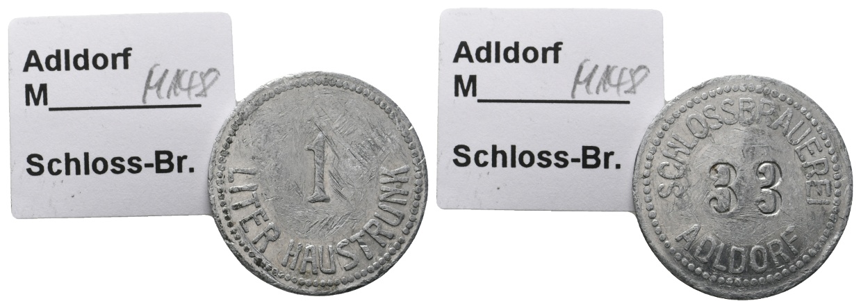  Bayern, Adldorf, Schlossbrauerei, Menzel 148   