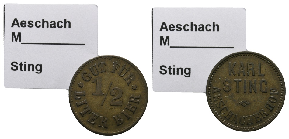  Bayern, Aeschach, Karl Sting Aescher Hof, Menzel 164   