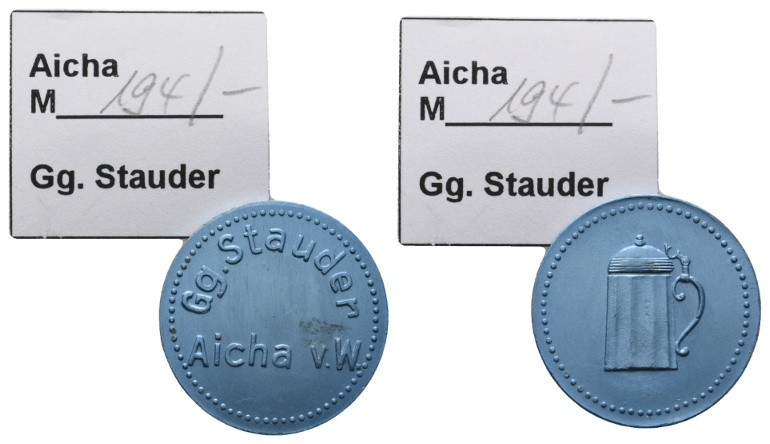  Bayern, Aicha, Geb. Stauder, Menzel 194   