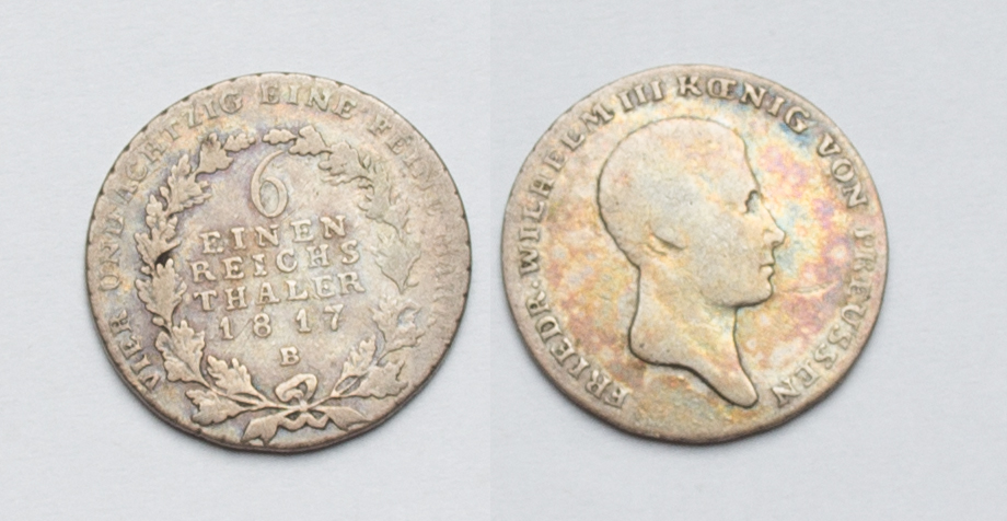  Brandenburg-Preußen Taler 1816 B Friedrich Wilhelm III. 1797-1840 ss   