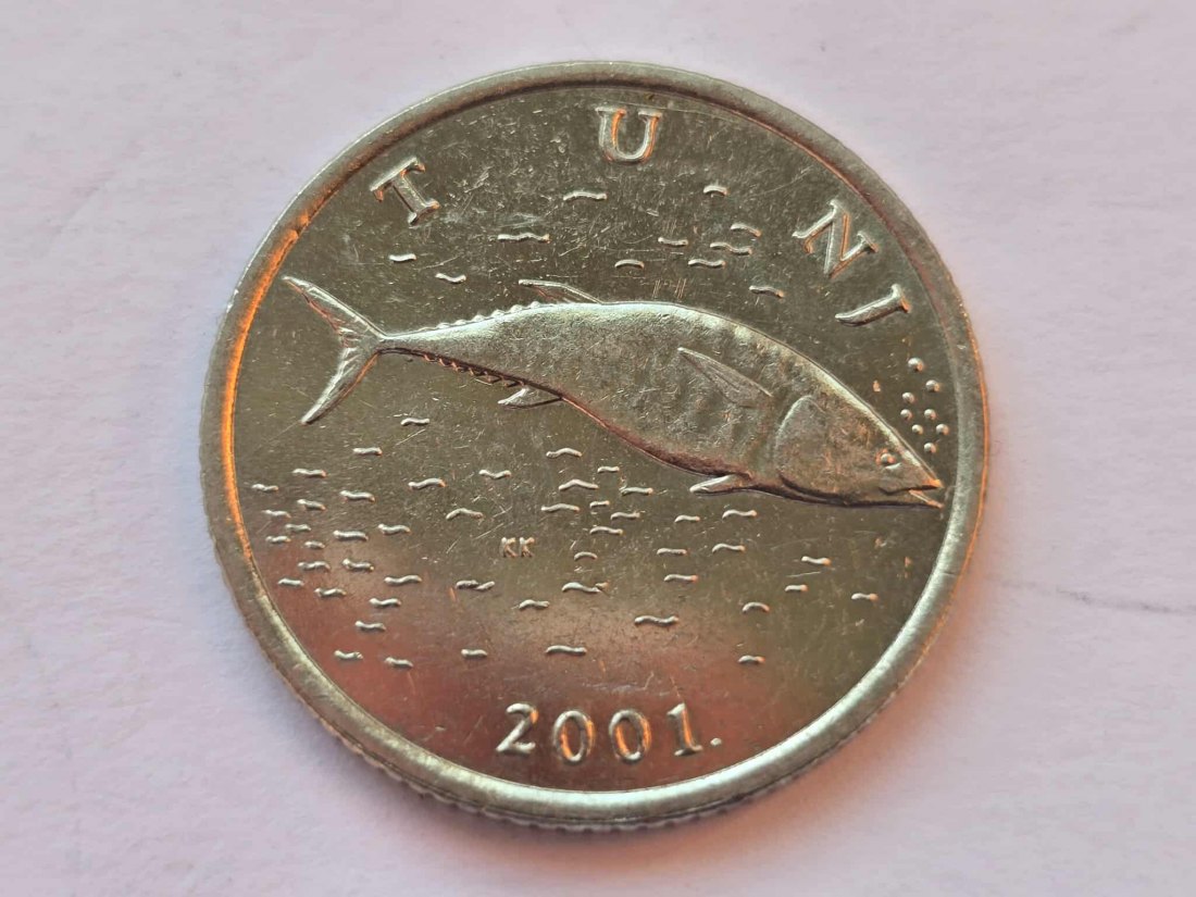  Kroatien 2 Kuna 2001 VZ   