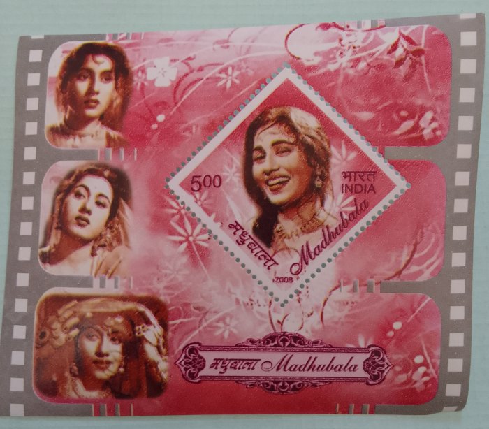  India MINT WITH OG   stamp...Very cheap FILM  ACTRESS MADHUBALA   