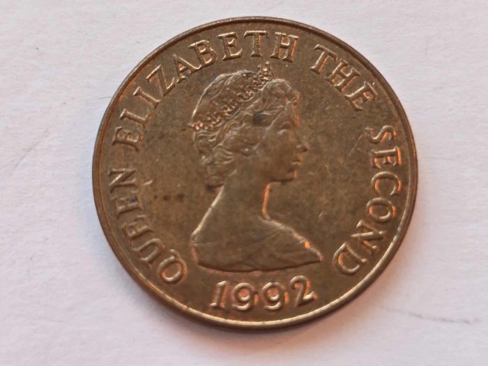  Jersey 2 Pence 1992 Umlauf   