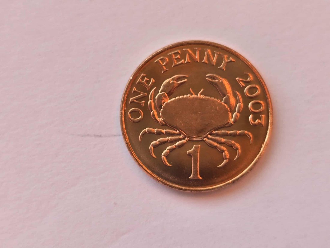  Guernsey 1 Pence 2003 STG   