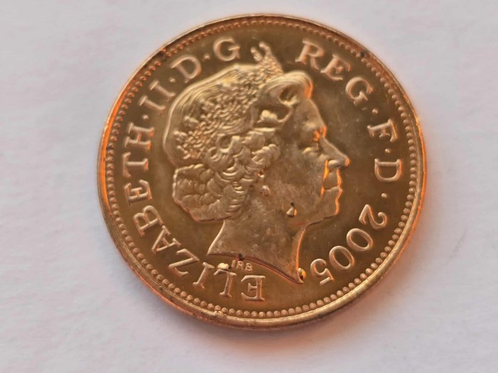  Großbritannien 2 Pence 2005 STG   