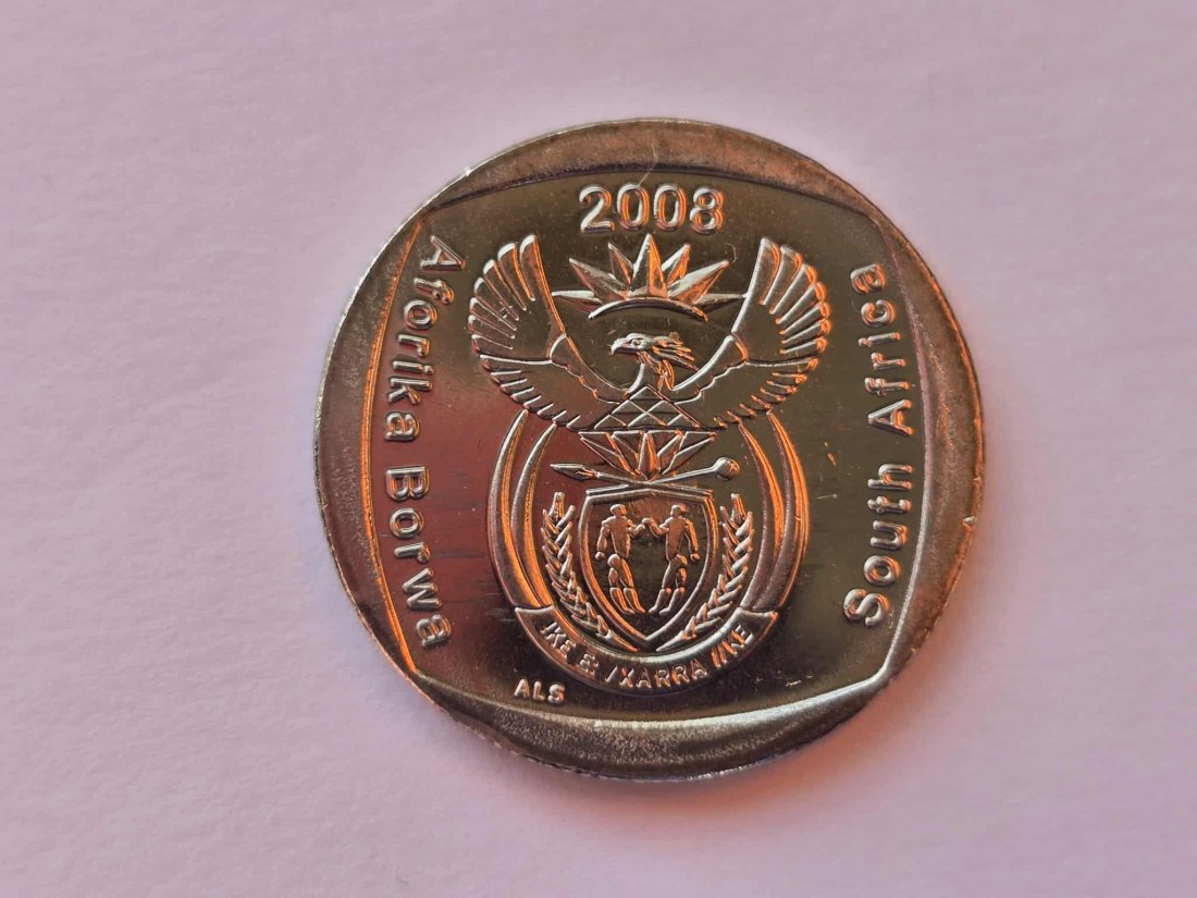  Südafrika 2 Rand 2008 STG   