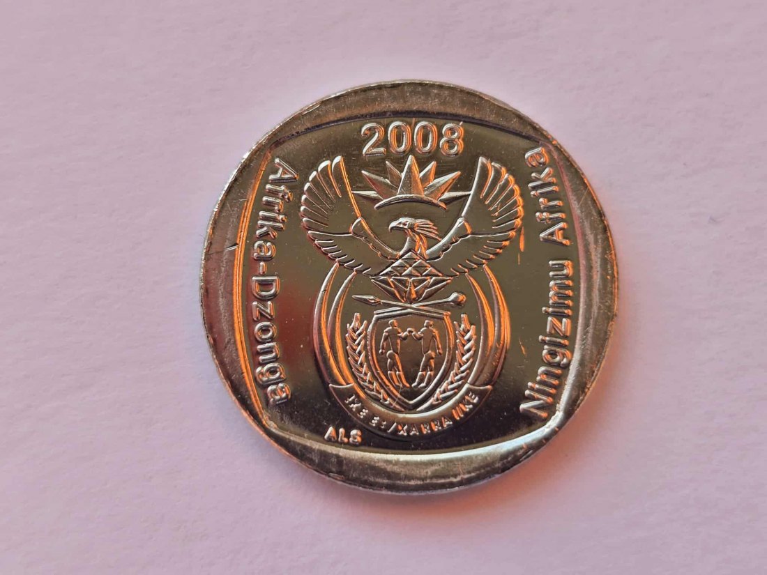  Südafrika 1 Rand 2008 STG   