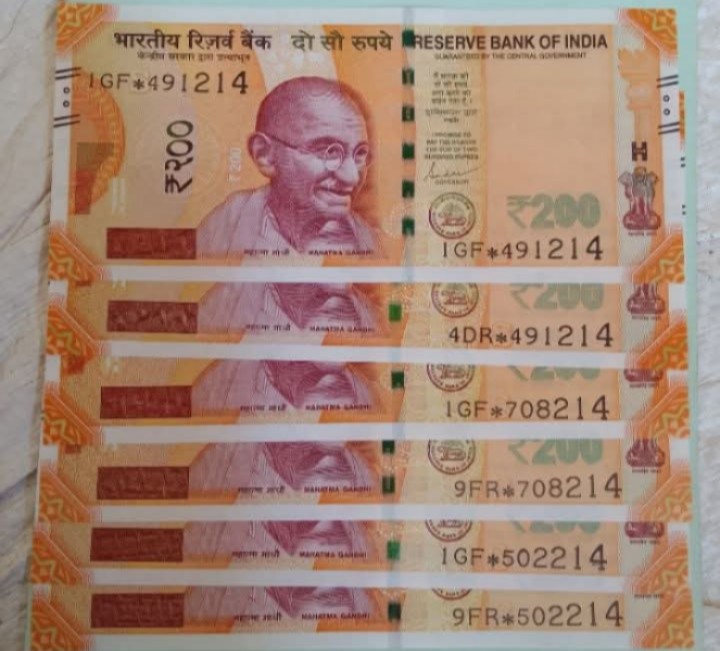  RARE...India inde Cedula * REPLACEMENT 3 PAIR UNC Rupee   