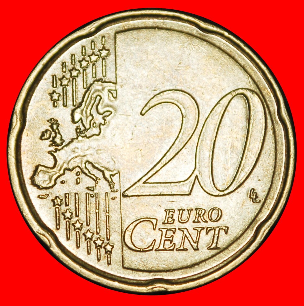  Ⰶ FRANCE (2007-2025):LUXEMBOURG★20 EURO CENTS 2008 NORDIC GOLD★HENRY (2000-)★LOW START ★ NO RESERVE!   