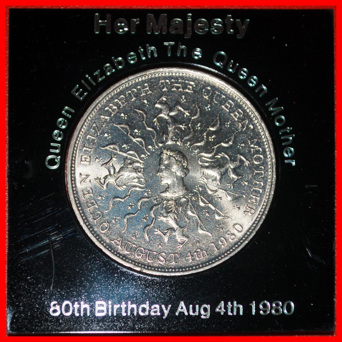 Ⰶ CROWN KÖNIGIN ELISABETH: GROSSBRITANNIEN ★ 25 NEUE PENCE 1980 STG! ELISABETH II. ★OHNE VORBEHALT!