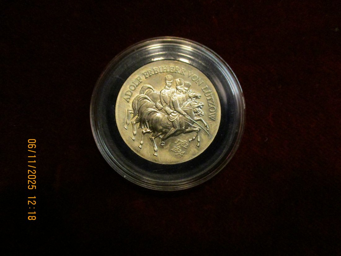  5 Mark DDR 1984 A. Freiherr von Lützow Metall: (K-N-Zk) Gewicht: 12,2 Gramm   