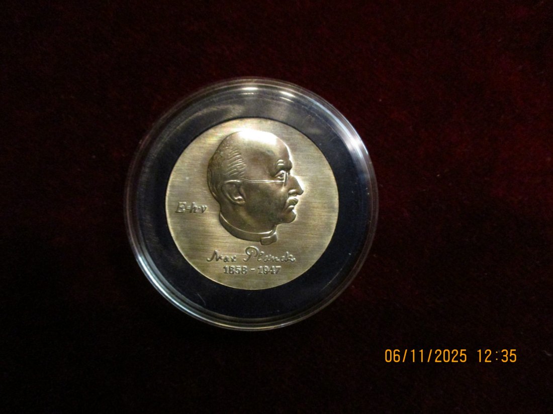  5 Mark DDR 1983 Max Planck Metall: (K-N-Zk) Gewicht: 12,2 Gramm   