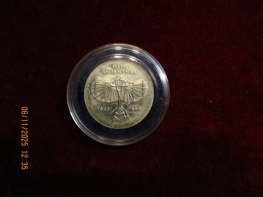  5 Mark DDR 1973 Otto Lilienthal Metall: (K-N-Zk) Gewicht: 12,2 Gramm   