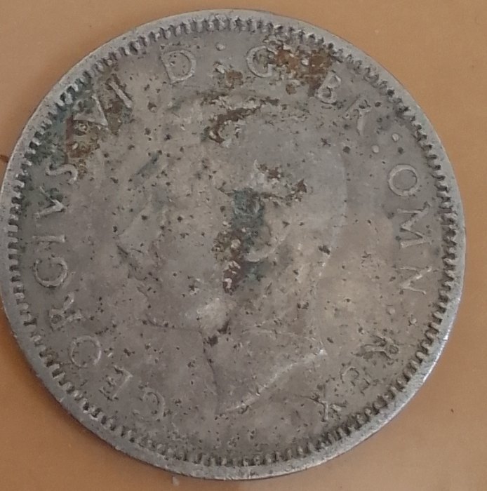  6 PENCE CIRCULATED COIN ..GKVI..1948   