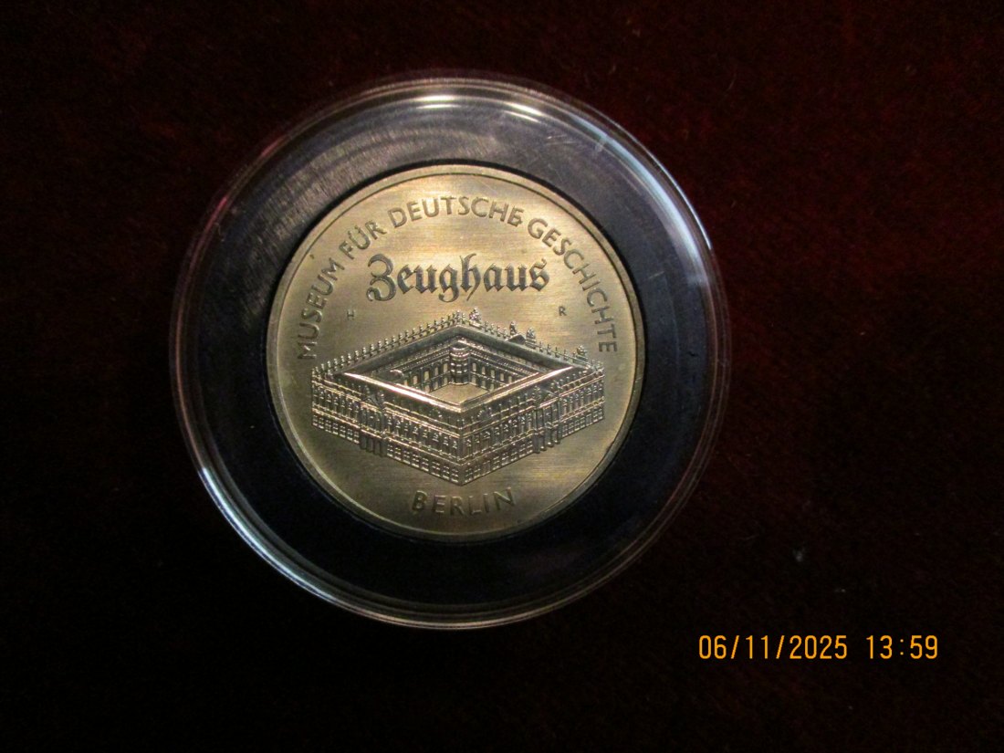  5 Mark DDR 1990 Zeughaus Metall: (K-N-Zk) Gewicht: 9,6 Gramm   