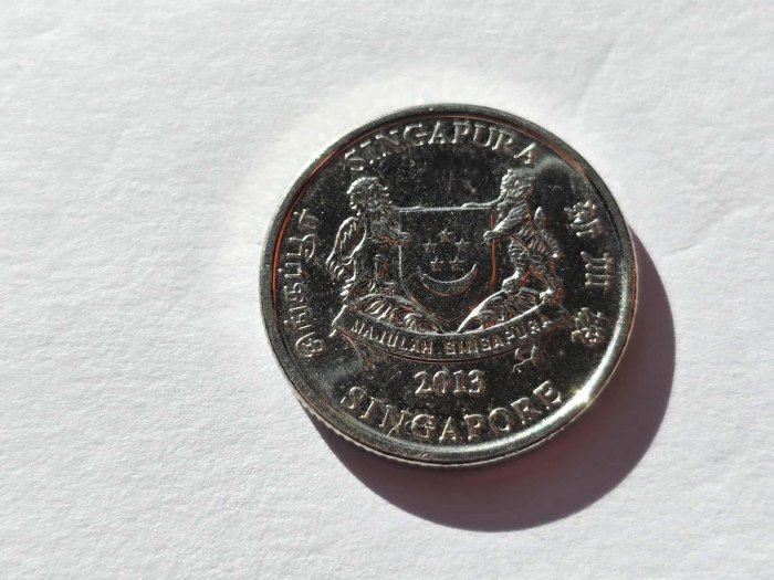  Singapur 20 Cents 2013 STG   