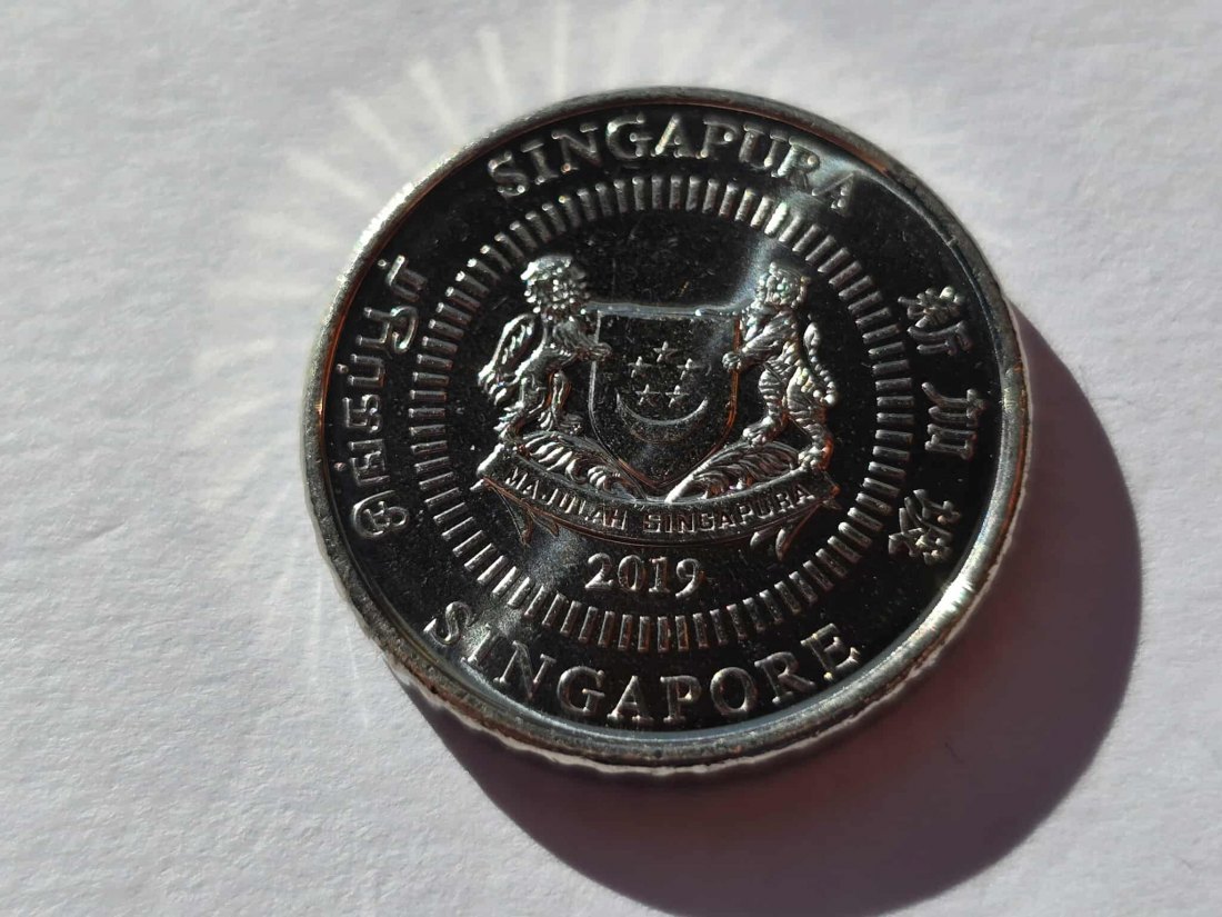  Singapur 50 Cents 2019 STG   