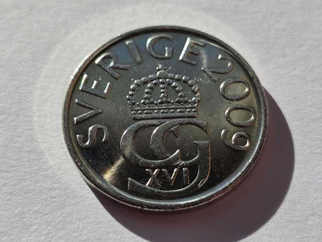  Schweden 5 Kronen 2009 STG   