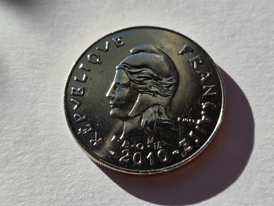  Franz. Neukaledonien 20 Franken 2010 STG   