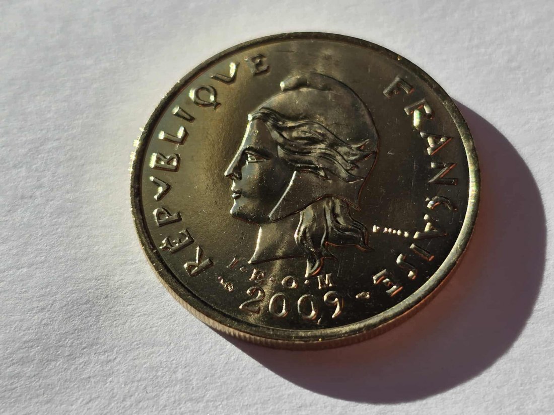  Franz. Neukaledonien 100 Franken 2009 STG   