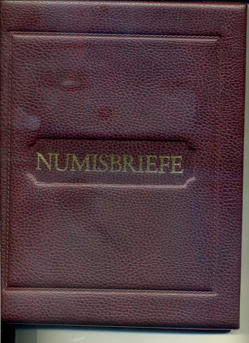  Numisbriefalbum mit 19 tollen DDR Numisbriefen alles Tipp Topp   