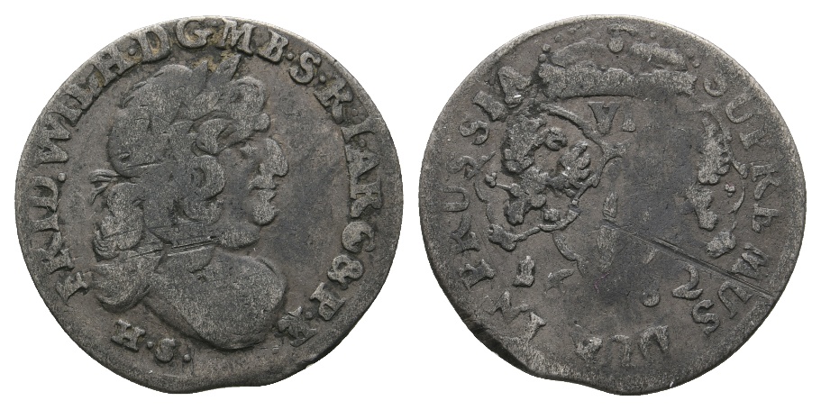  Altdeutschland; Kleinmünze 1682   