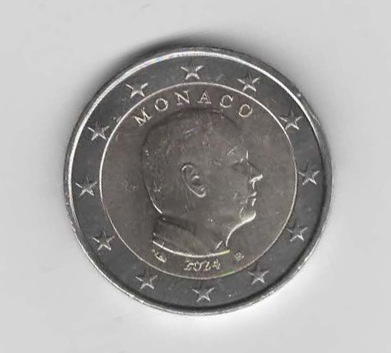  2 Euro Monaco 2024  (N408)   