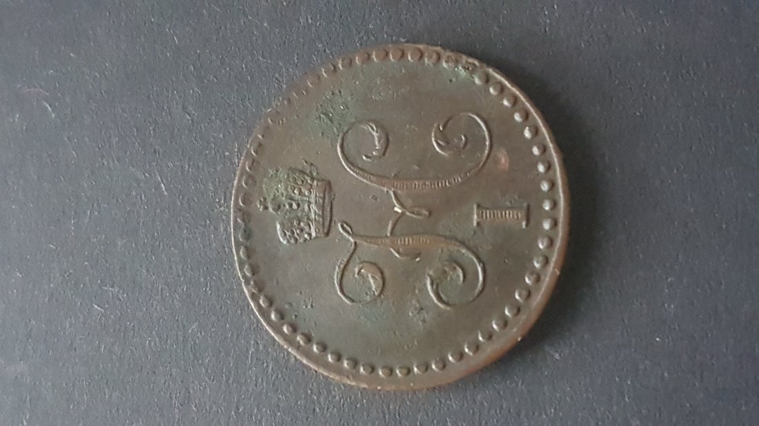 Russland 1/2 Kopeken 1840 EM vzgl Patina   