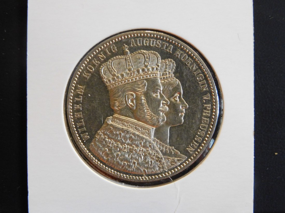 GERMANY 1 THALER 1861 PRUSSIA.GRADE-PLEASE SEE PHOTOS.