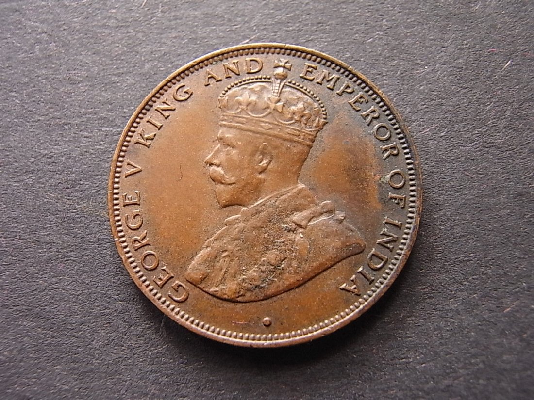  Hongkong 1 Cent 1931 vzgl   