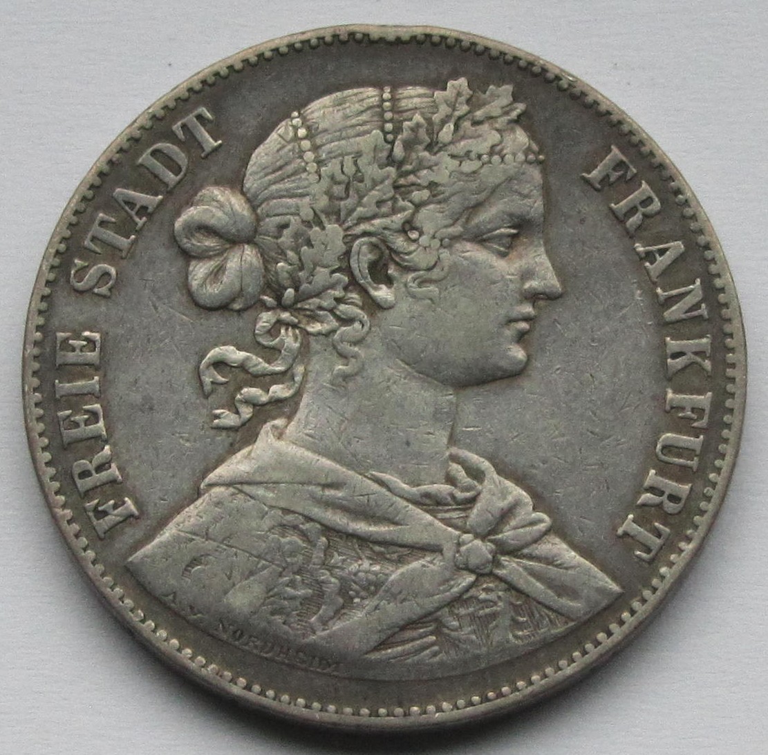  Frankfurt: 1 Taler 1860   