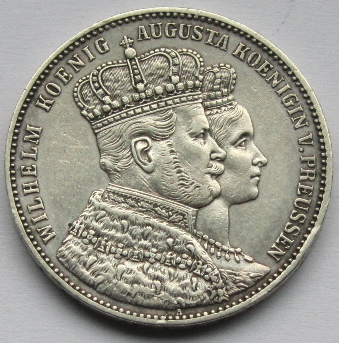  Preußen: Krönungstaler 1861   