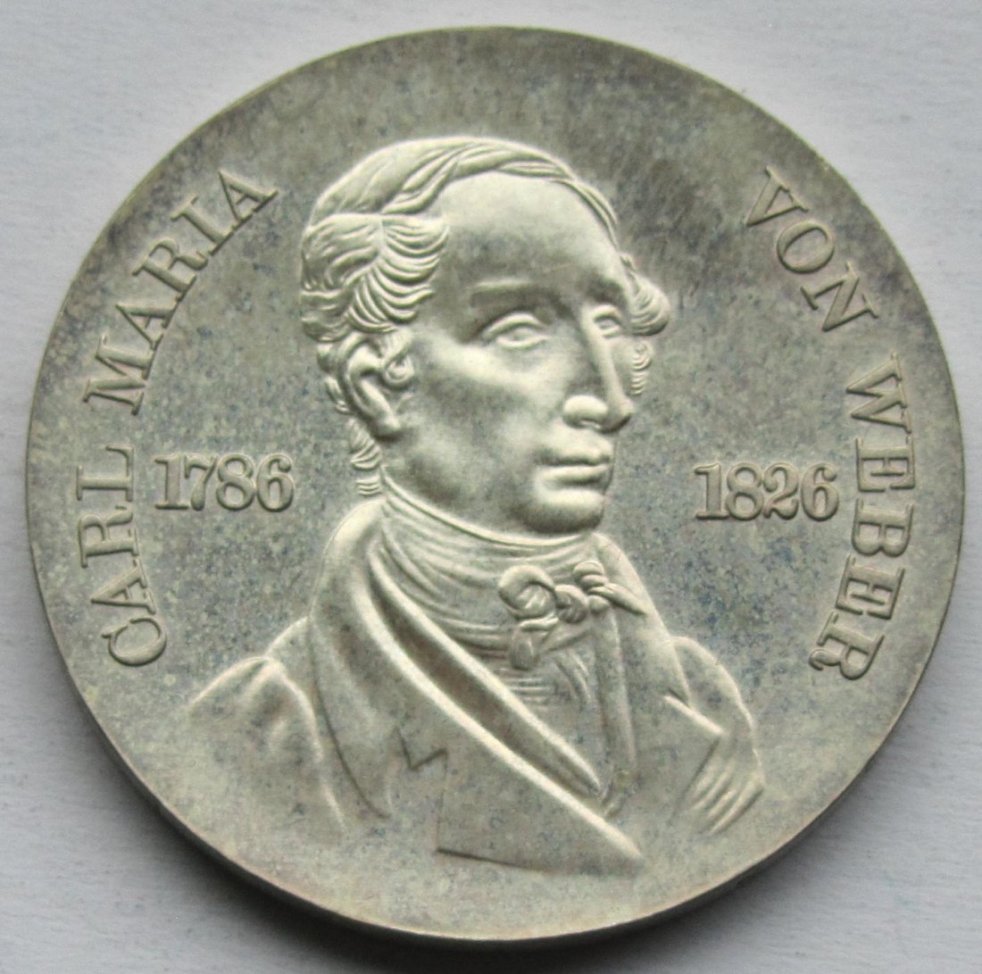  DDR: 10 Mark Weber 1976   