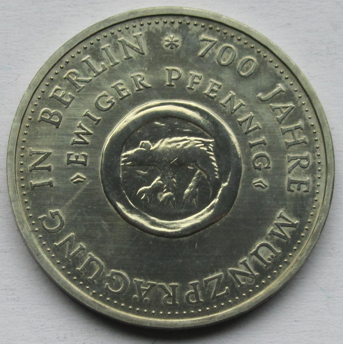  DDR: 10 Mark Münzprägung 1981   