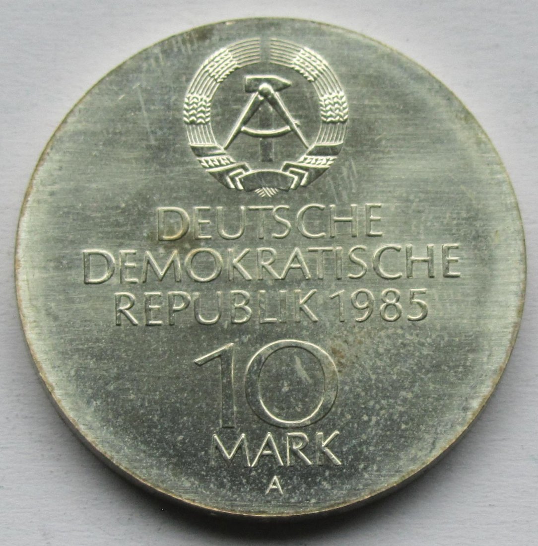  DDR: 10 Mark Semperoper 1985   
