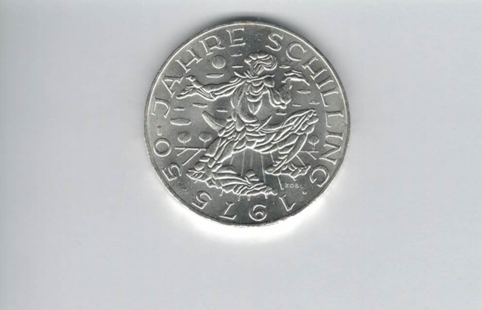 100 Schilling 1975 50 J. Schillingwährung silber 15,36g fein Österreich Spittalgold9800 (01914/4)   