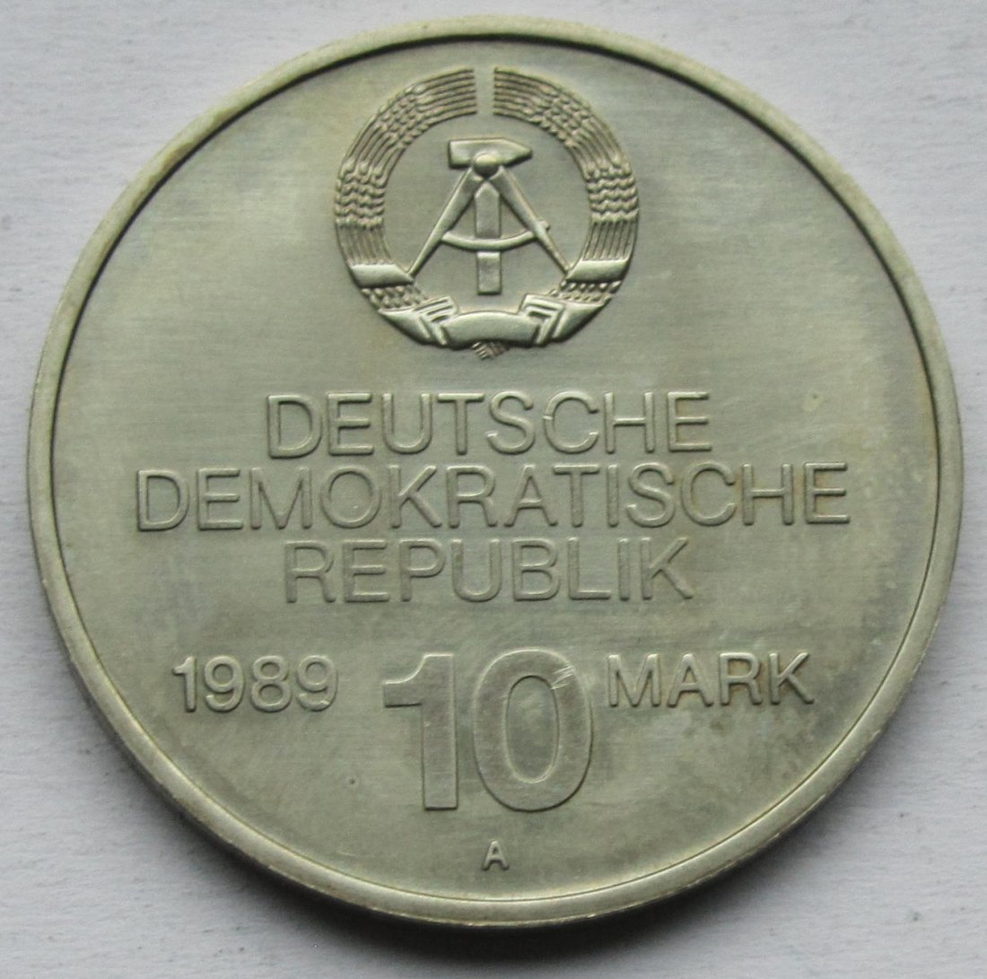 DDR: 10 Mark RGW 1989   