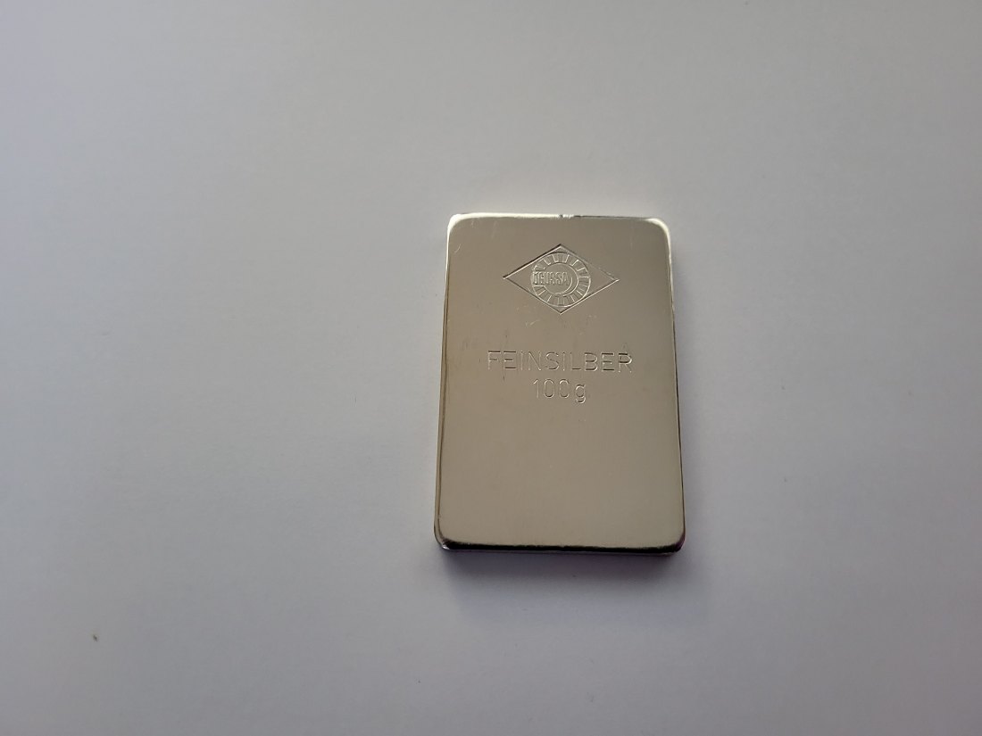  Silberbarren 100g Ag 999 silber Ögussa Österreich Spittalgold9800 (4997)   