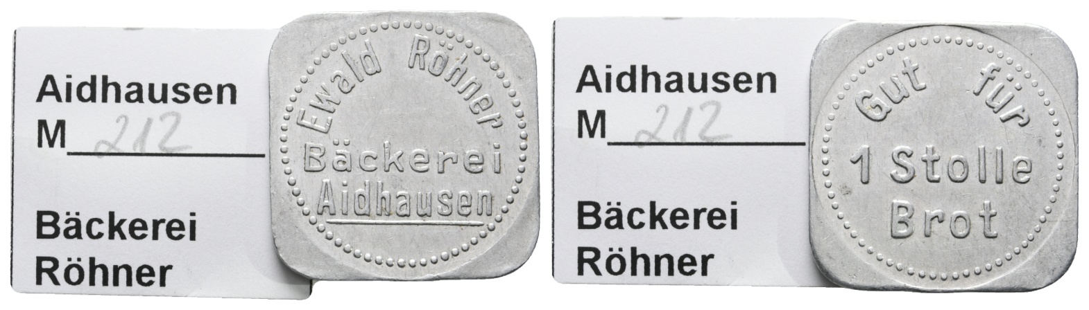  Bayern, Aidhausen, Bäckerei Röhner, Menzel 212   