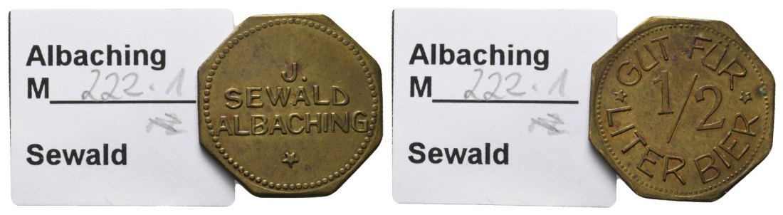  Bayern, Albaching, J. Sewald, Menzel 222.1   