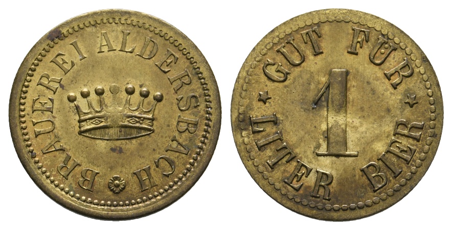  Bayern, Aldersbach, Brauerei, Menzel 234.2   