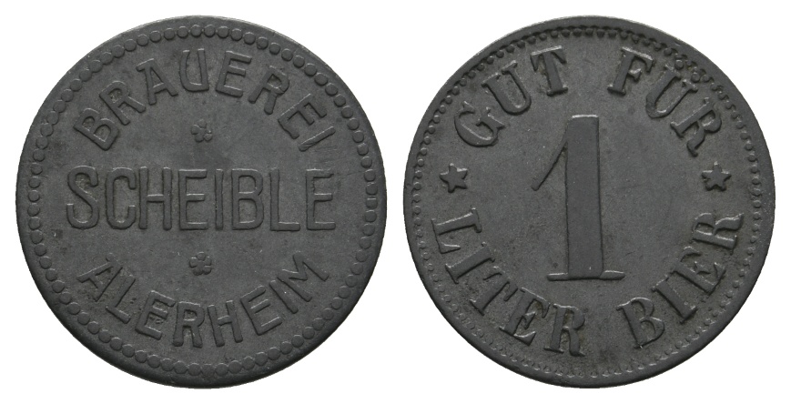  Bayern, Alerheim, Brauerei Scheible; Menzel 238.5   