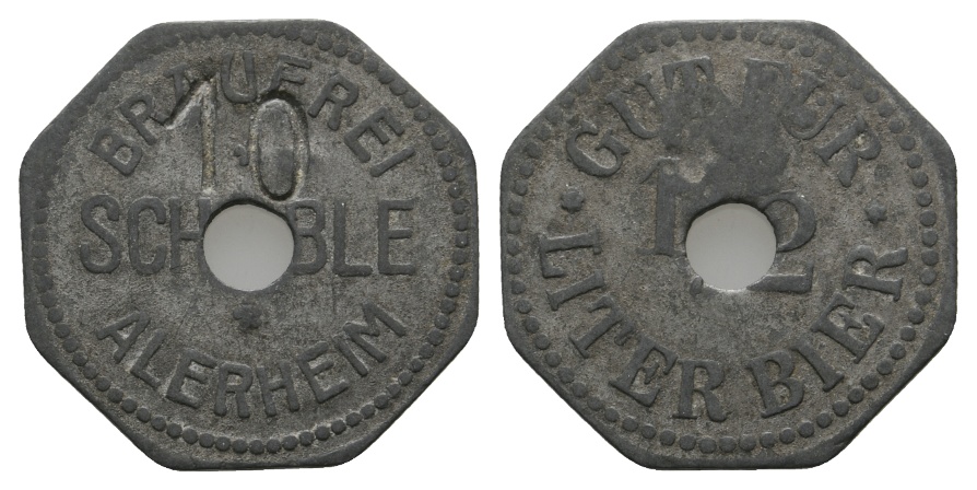  Bayern, Alerheim, Brauerei Scheible; Menzel -   