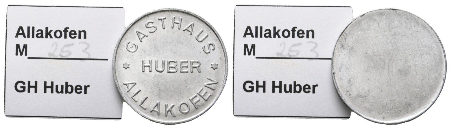  Bayern, Allakofen, Gasthaus Huber; Menzel 253   