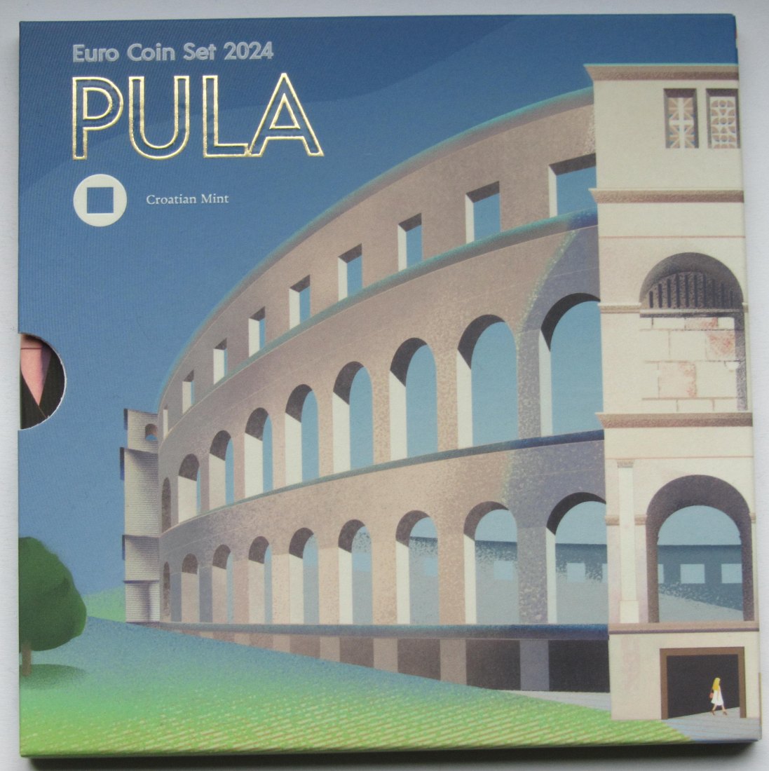  Kroatien: Kursmünzensatz 2024   