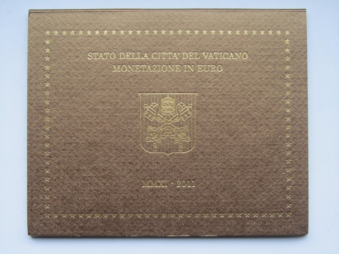  Vatikan: Kursmünzensatz 2011   